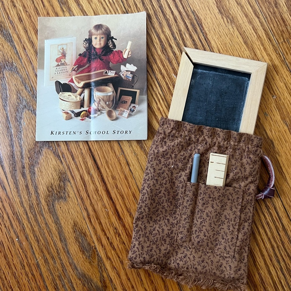 Original Pleasant Company American Girl - Kirsten School Story Pieces